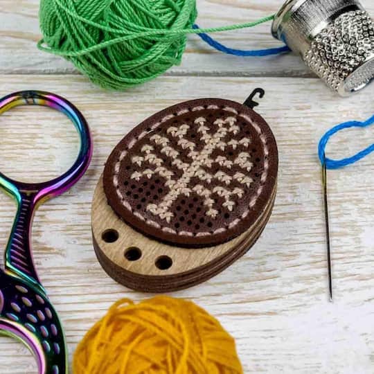 Wonderland Crafts Tree Needle Threader Embroidery Kit, 2ct.